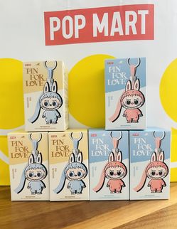 POP MART LABUBU PIN FOR LOVE PLUSH PENDANT
