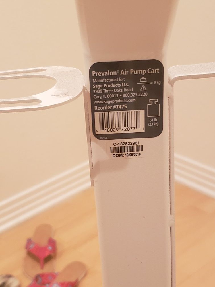 Prevalon Air Pump Cart
