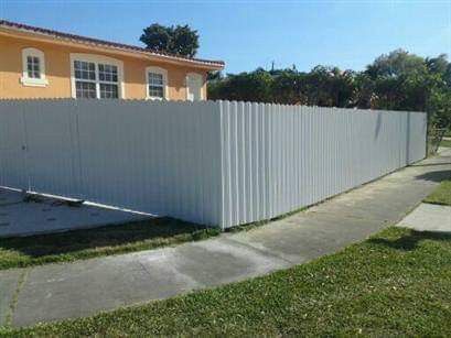 Aluminium fence