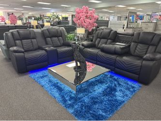 4th Of July Sale STARTS NOW! Power Reclining Sofa & LoveSeat w/Wireless  Charger Available in Different Colors