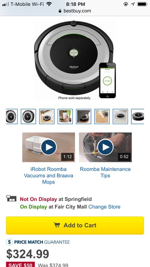 iRobot - Roomba 690 App-Controlled Robot Vacuum