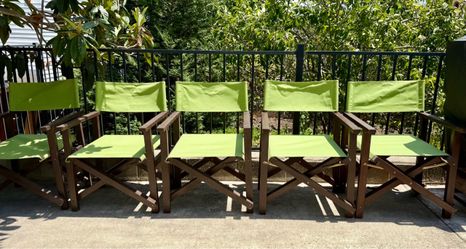 Director’s Chairs from Pottery Barn