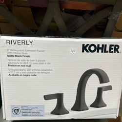 Kohler Riverly Widespread Bathroom Sink Faucet