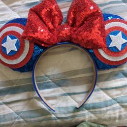 Captain America Mickey Mouse Disney Ears