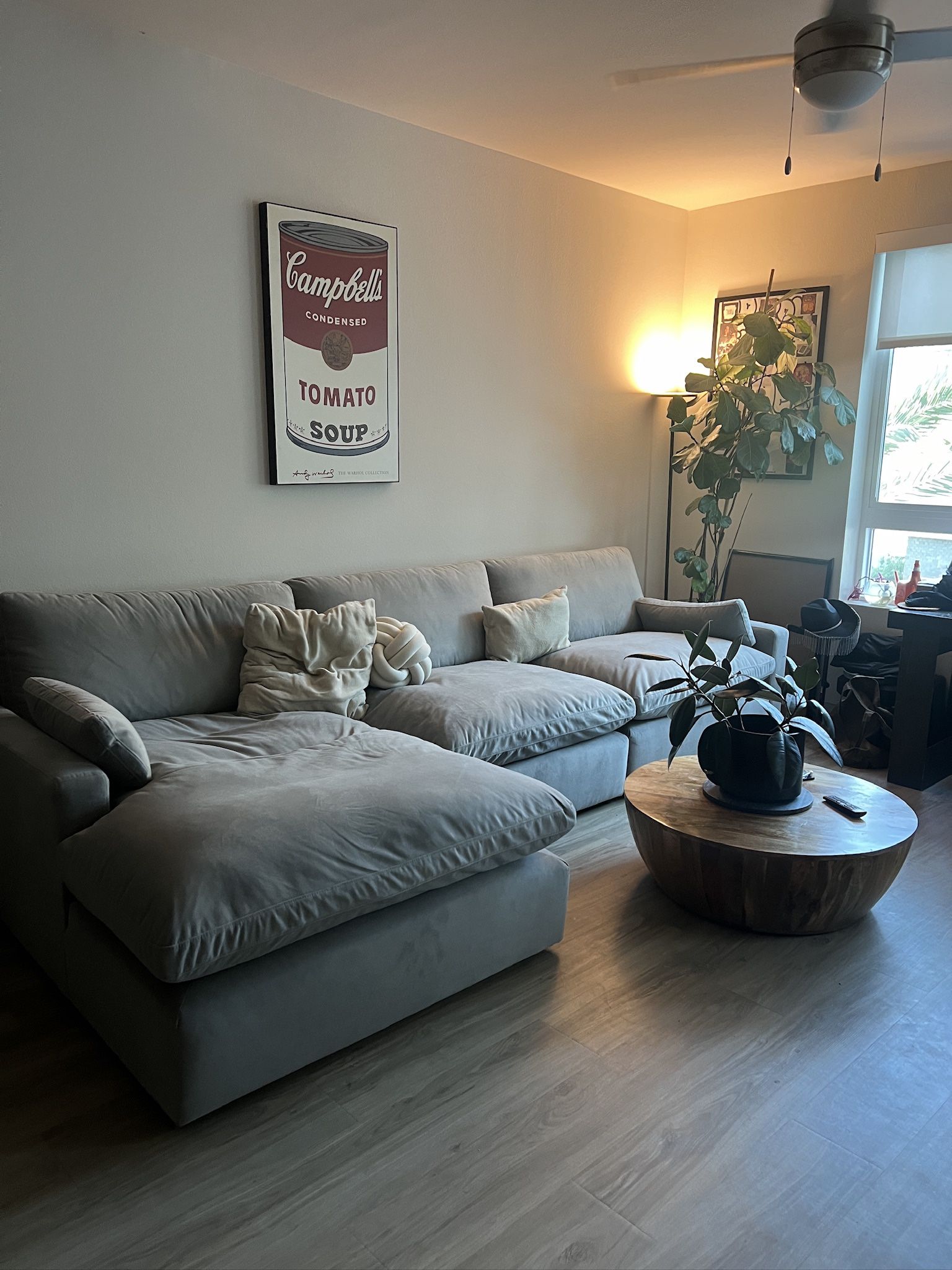 Grey Modular “Sophie” Sectional