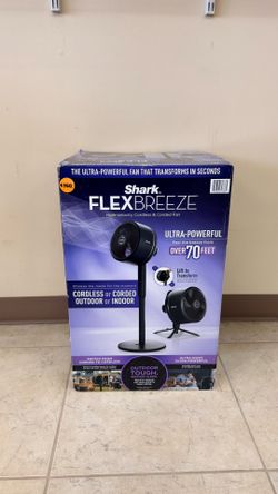 SHARK FLEX BREEZE HIGH-VELOCITY CORDLESS & CORDED FAN
