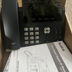 Yealink SIP-T46U Black Unified Firmware Enganced SIP Phone- VoIP Phone 