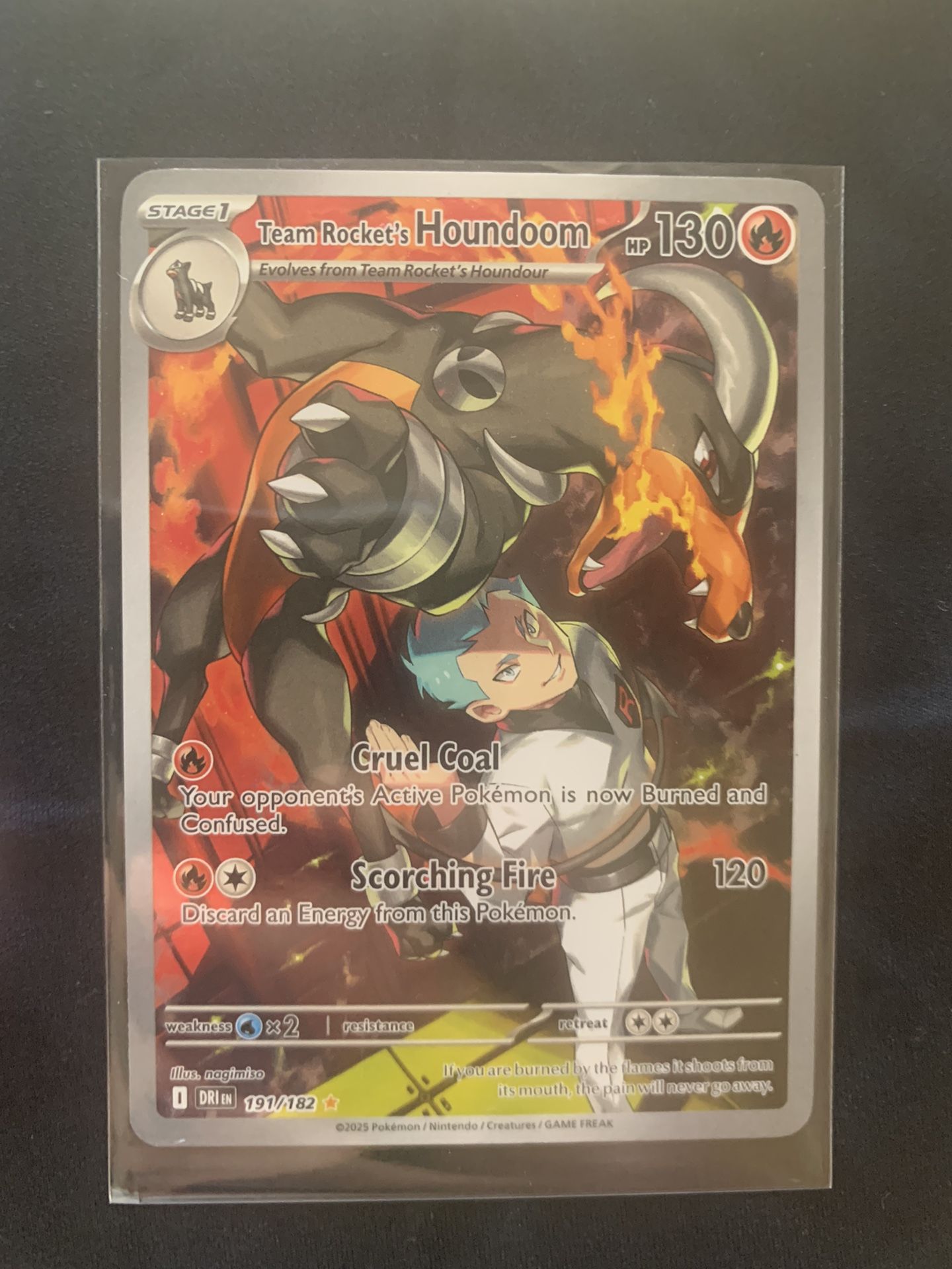 Team rockets Houndoom #191/182