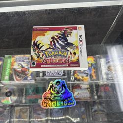 Pokemon Omega Ruby Nintendo 3DS $60 Gamehogs 11am-7pm