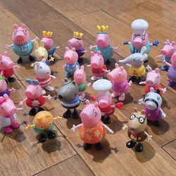 Peppa Pig Figures Lot Set 33pc