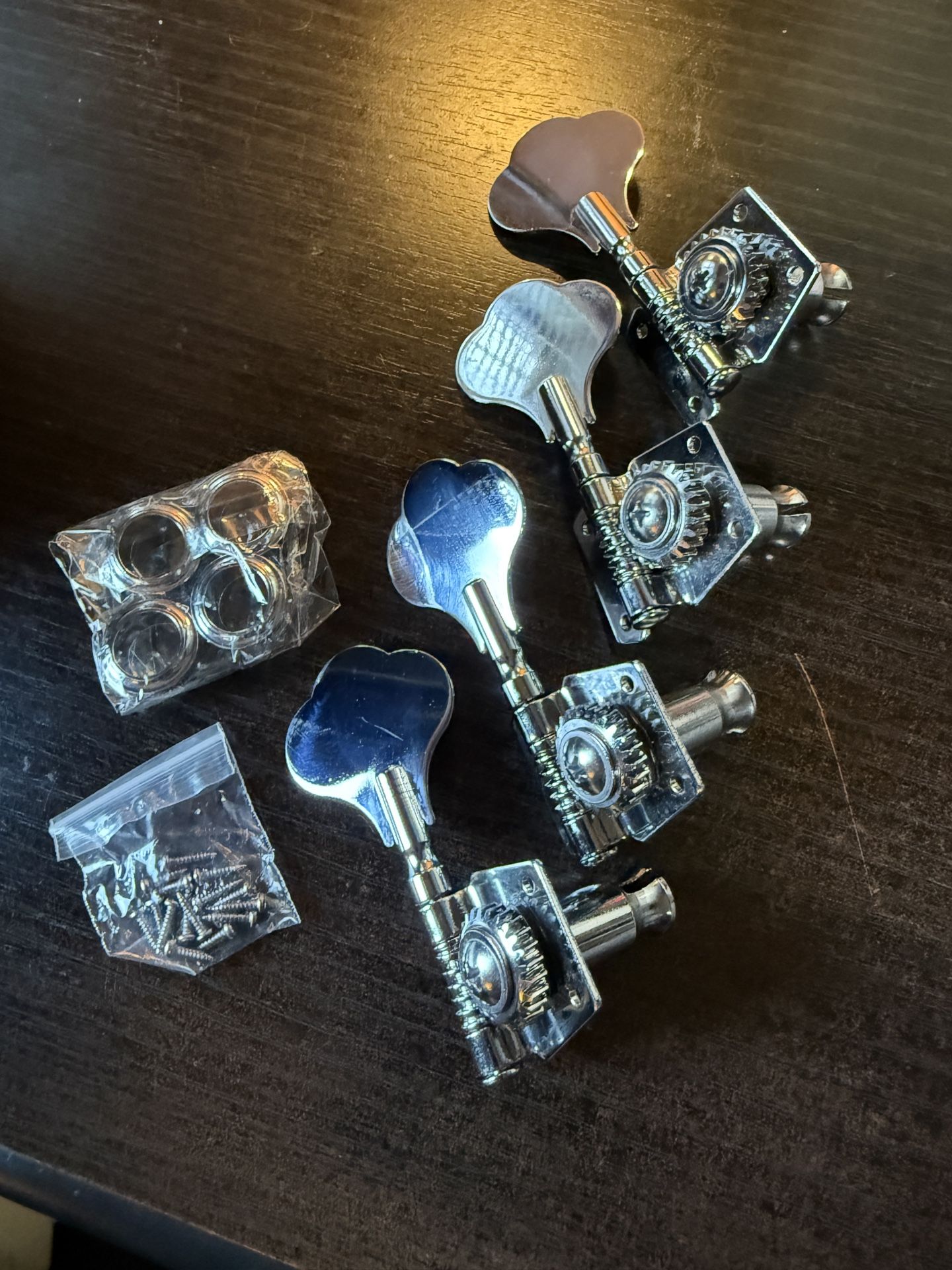 Jazz Bass tuners Chrome (4 String)