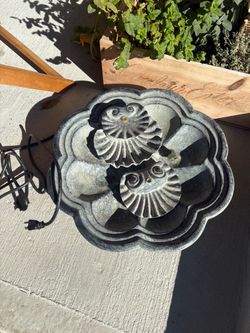 Metal crafters fountain top read info