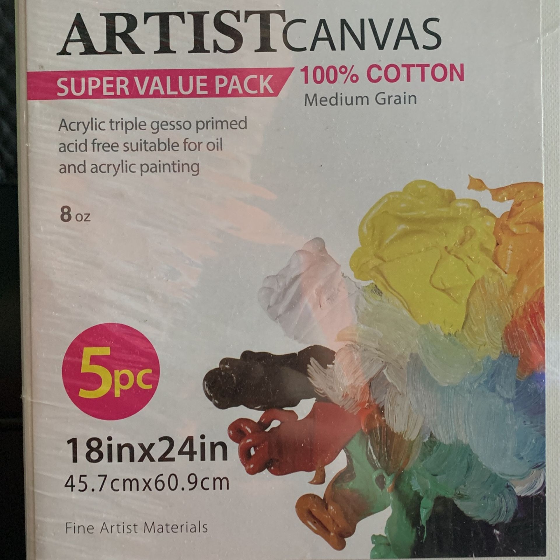 18x24 Canvas (5 Pieces)