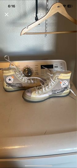 Off white converse vulcanized