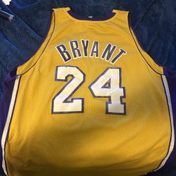 Kobe Bryant Lakers Jersey 3X