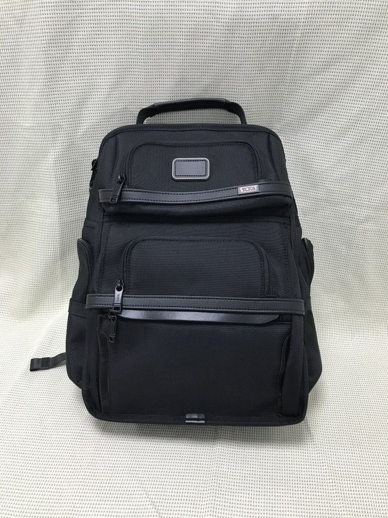 TUMI Alpha Brief Backpack in black
