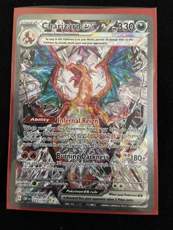 Charizard Ex Card 223/197