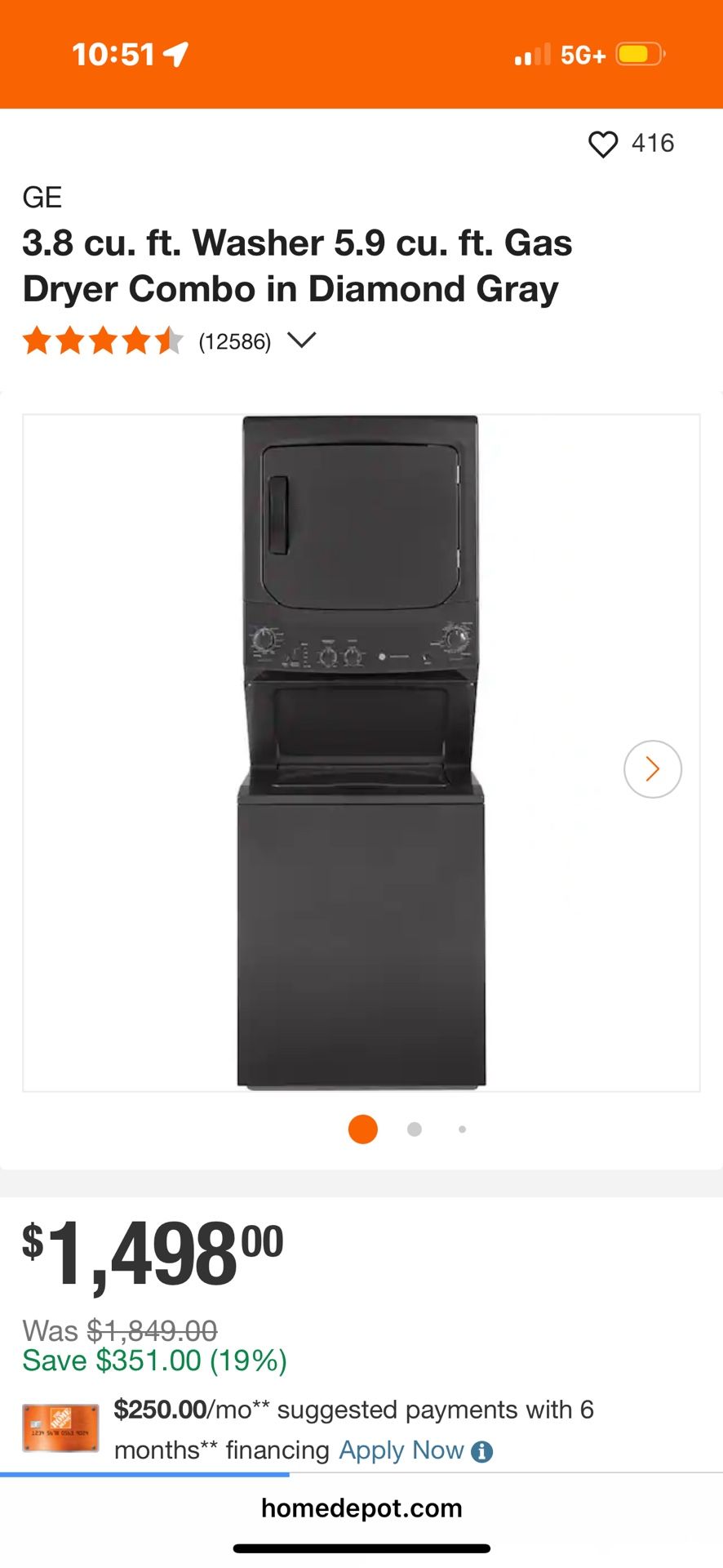 Washer Dryer Combo