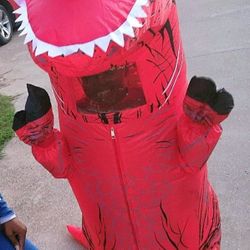 Inflatable Dinosaur Costume Kids age 5-9