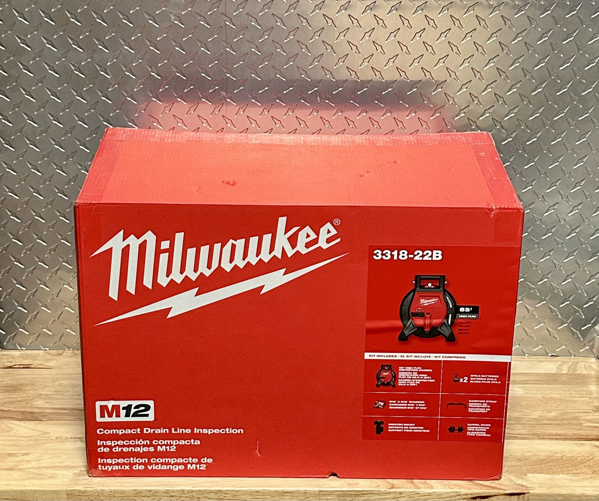 Milwaukee M12 85’ High Flex Inspection Camera 3318-22B