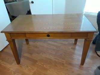 Desk table 4ft 6 in. Length by 2 ft 6 in. Width