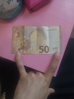 50 € (Euro) Bill / Money Bill