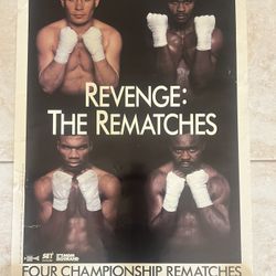 Julio Chavez Rematch 1994 Poster