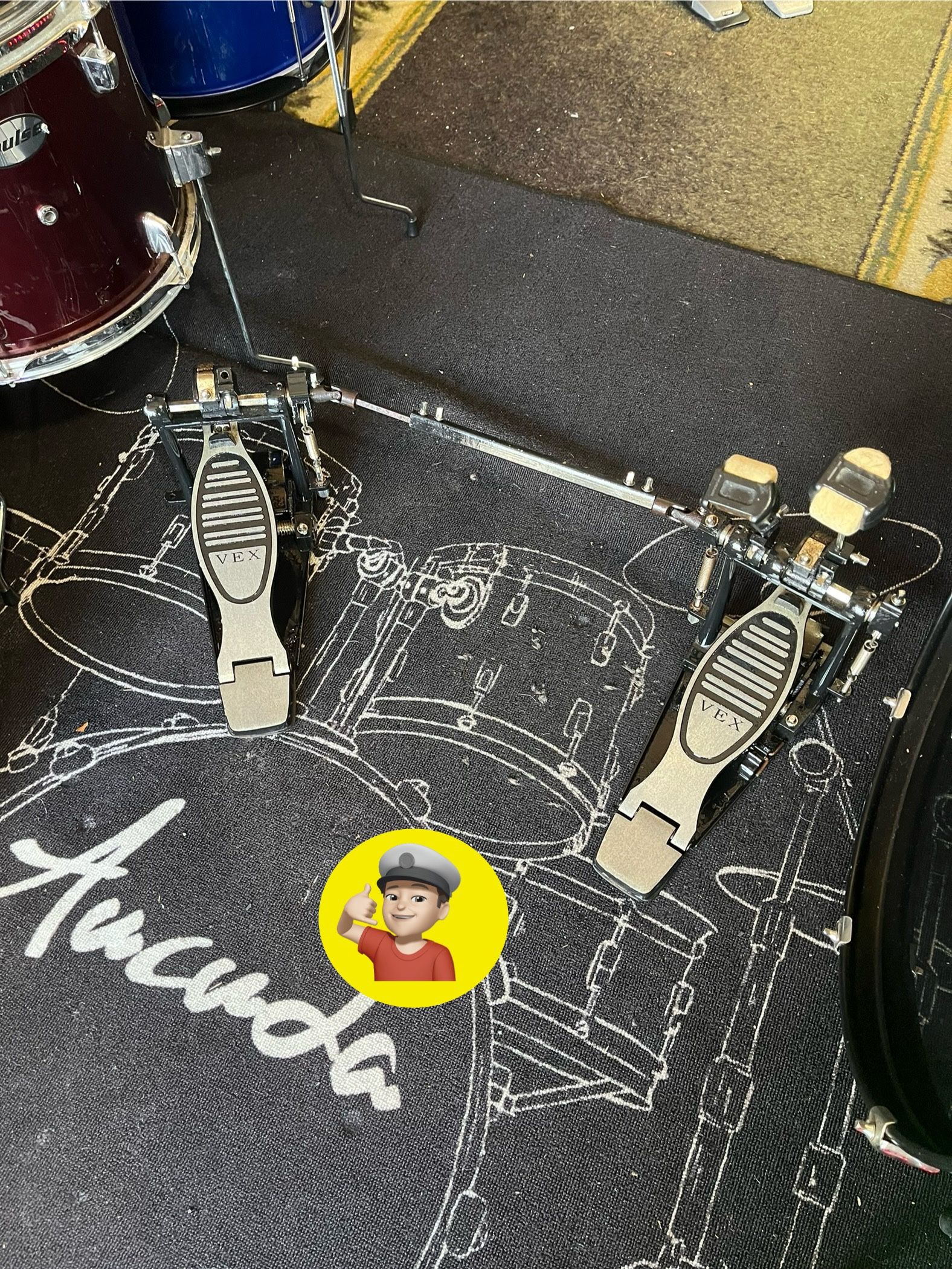 💥 FREE Double Bass Drum Pedals WITH DRUM SET PURCHASE 