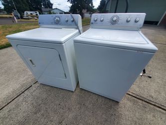Maytag Centennial washer and dryer works great delivery and installation available
