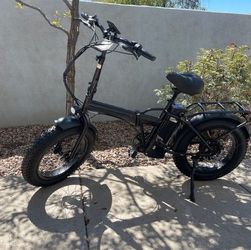500W Electric Bike Shimano Gears Foldable E-Bike*New*