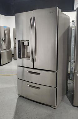 LG 4-Door Stainless Steel Refrigerator
