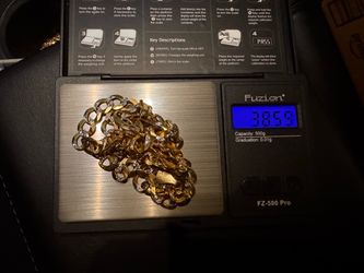 14k gold Cuban chain 38.59 grams
