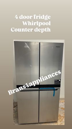 Whirlpool 4 door fridge