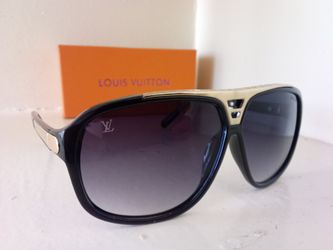 Louis Vuitton Evidence Gold Sunglasses