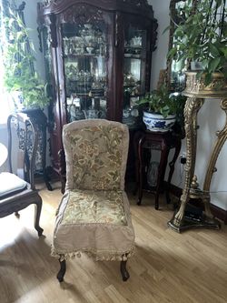  Vintage 6 Piece Dining Chair Covers 