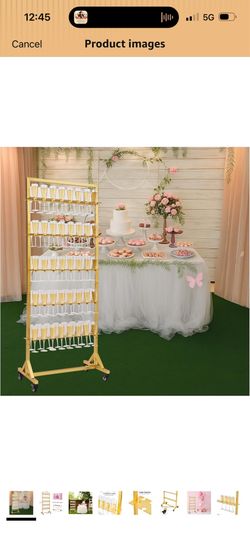 Champagne Wall Holder for Party Holder Up to 80 Cups