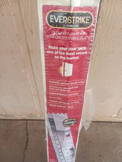 Security Jamb With Reinforced Stikeplate $30