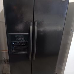 Black Kenmore Refrigerator 