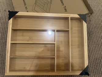 Bamboo Cutlery Tray
