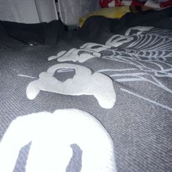 Sp5der Phantom Web Hoodie 'Black' size L