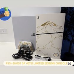 PS5 - PlayStation 5 Console - Ghost of Yotei Limited Edition Bundle | Open Box ⚔️
