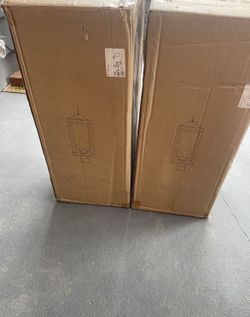 Lantern set with 2 lights