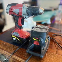 Electric Drill With Extra Battery 18 Volts