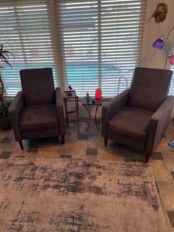 Two Reclining Chairs