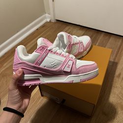 LV trainer sneaker women  PINK