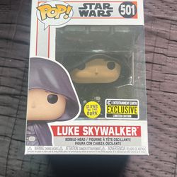 Star Wars Luke Skywalker GITD EE Exclusive Funko Pop