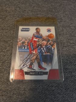 Bradley Beal Signed Card.