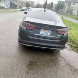 Kia Optima 2025 Hybrid sedan, Blue 