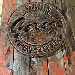 DAD’S GARAGE SIGN