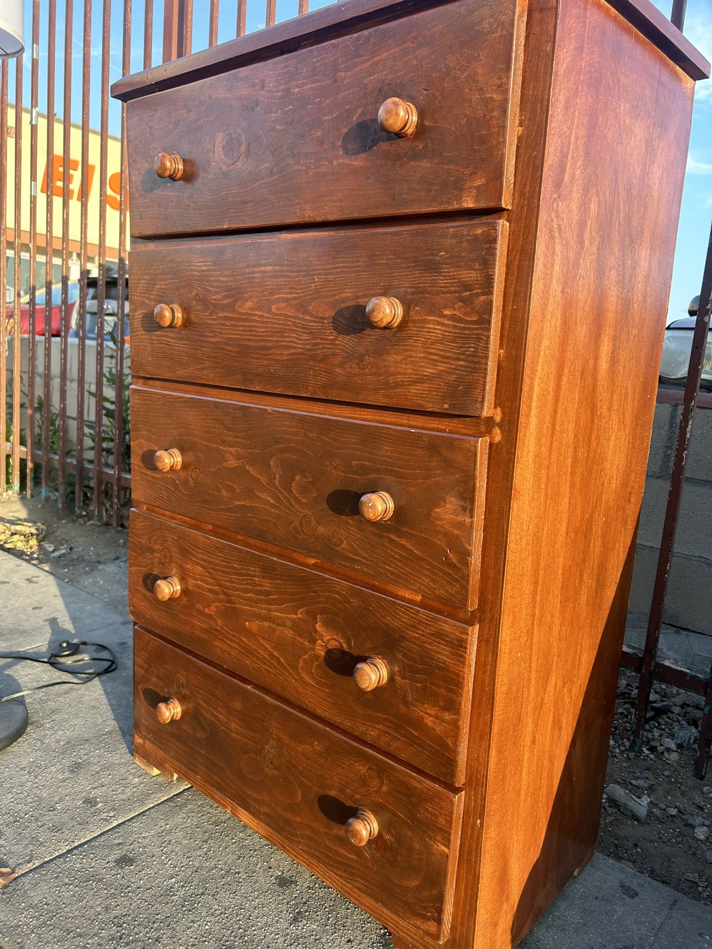 Solid Wood Dresser